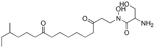 2-Amino-N,3-dihydroxy-N-(14-methyl-3,10-dioxohexadecyl)propanamide CAS#: 88231-86-1