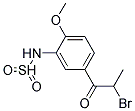 2-BROMO-1-(4'-METHOXY-3'-SULFONAMIDOPHENYL)-1-PROPANONE CAS#: 86225-70-9