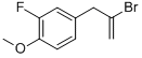 2-BROMO-3-(3-FLUORO-4-METHOXYPHENYL)-1-PROPENE CAS#: 842140-40-3