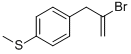2-BROMO-3-[4-(METHYLTHIO)PHENYL]-1-PROPENE CAS#: 842140-44-7