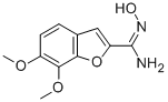 2-Benzofurancarboximidamide, 6,7-dimethoxy-N-hydroxy- CAS#: 84748-19-6