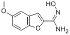 2-Benzofurancarboximidamide, N-hydroxy-5-methoxy- CAS#: 84748-13-0