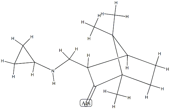 2-Bornanone,3-[(cyclopropylamino)methyl]-(8CI) CAS#: 802319-57-9