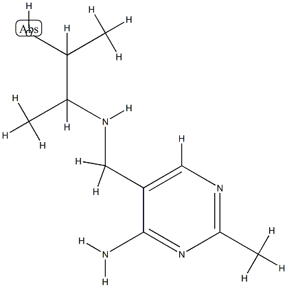 2-Butanol,3-[[(4-amino-2-methyl-5-pyrimidinyl)methyl]amino]-(9CI) CAS#: 807265-30-1