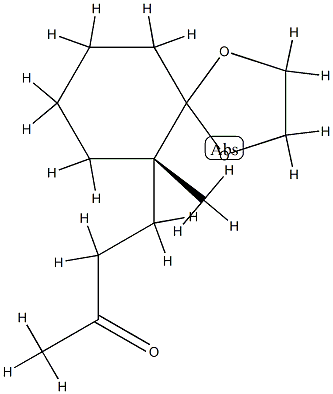 2-Butanone,4-[(6S)-6-methyl-1,4-dioxaspiro[4.5]dec-6-yl]-(9CI) CAS#: 812639-24-0