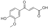 2-Butenoic acid, 4-(4-hydroxy-3-methoxyphenyl)-4-oxo-, (E)- CAS#: 86690-98-4
