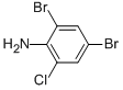 2-CHLORO-4,6-DIBROMOANILINE CAS#: 874-18-0