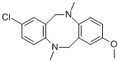 2-CHLORO-8-METHOXY-5,11-DIMETHYL-5,6,11,12-TETRAHYDRO-DIBENZO[B,F][1,5]DIAZOCINE CAS#: 85021-24-5