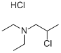 2-CHLORO-N,N-DIETHYLPROPANAMINE HYDROCHLORIDE CAS#: 869-25-0