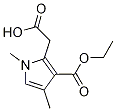 2-CarboxyMethyl-1,4-diMethyl-1H-pyrrole-3-carboxylic acid ethyl ester CAS#: 82875-55-6
