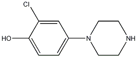 2-Chloro-4-piperazin-1-ylphenol CAS#: 85474-76-6