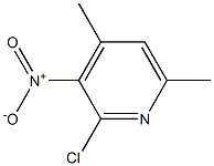 2-Chloro-4,6-diMethyl-3-nitropyridine CAS#: 89793-09-9