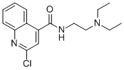 2-Chloro-N-[2-(diethylamino)ethyl]-4-quinolinecarboxamide CAS#: 87864-14-0