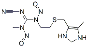 2-Cyano-1,3-dinitroso-3-methyl-1-[2-[[(5-methyl-4-imidazolin-4-yl)methyl]thio]ethyl]guanidine CAS#: 82038-92-4