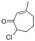 2-Cyclohepten-1-one, 7-chloro-3-methyl- CAS#: 85443-18-1