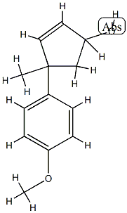 2-Cyclopenten-1-ol,4-(4-methoxyphenyl)-4-methyl-(9CI) CAS#: 807377-39-5