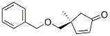 2-Cyclopenten-1-one,4-methyl-4-[(phenylmethoxy)methyl]-,(4S)-(9CI) CAS#: 815587-17-8