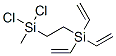 (2-[Dichloro(methyl)silyl]ethyl)(trivinyl)silane CAS#: 80153-59-9