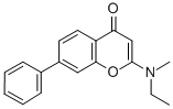 2-(Ethylmethylamino)-7-phenyl-4H-1-benzopyran-4-one CAS#: 83767-02-6