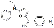 2-Furanamine,  5-[[p-(dimethylamino)phenyl]formimidoyl]-N-ethyl-N-phenyl-  (8CI) CAS#: 802329-58-4