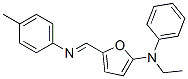 2-Furanamine,  N-ethyl-N-phenyl-5-(N-p-tolylformimidoyl)-  (8CI) CAS#: 802048-42-6