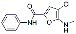 2-Furancarboxamide,  4-chloro-5-(methylamino)-N-phenyl- CAS#: 826991-46-2