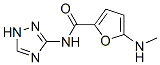 2-Furancarboxamide,  5-(methylamino)-N-1H-1,2,4-triazol-3-yl-  (9CI) CAS#: 826991-26-8