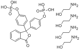 2-HYDROXYETHYLAMINE PHENOLPHTHALEIN DIPHOSPHATE CAS#: 84731-58-8