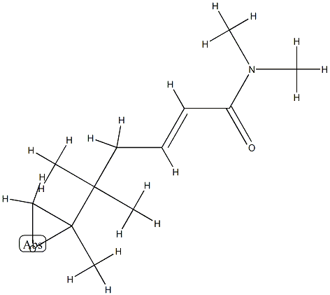 2-Hexenamide,N,N,5-trimethyl-5-(2-methyloxiranyl)-(9CI) CAS#: 809237-43-2