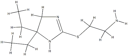2-Imidazoline,2-[(2-aminoethyl)thio]-4,4-diethyl-(8CI) CAS#: 801993-55-5