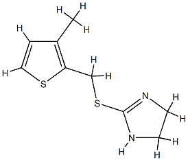 2-Imidazoline,2-[(3-methyl-2-thenyl)thio]-(8CI) CAS#: 802026-15-9