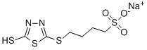 2-MERCAPTO-5-(4-SULFOBUTYL)THIO-1,3,4-THIADIAZOLE SODIUM SALT CAS#: 82911-32-8