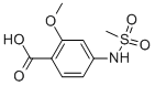 2-METHOXY-4-[(METHYLSULFONYL)AMINO]BENZOIC ACID CAS#: 89469-44-3