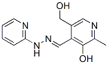 2-Methyl-4-[[2-(2-pyridinyl)hydrazono]methyl]-5-(hydroxymethyl)pyridine-3-ol CAS#: 87877-49-4