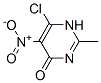2-Methyl-6-Chloro-5-Nitro-4(1H)-Pyrimidinone CAS#: 82779-50-8
