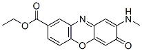 2-(Methylamino)-3-oxo-3H-phenoxazine-8-carboxylic acid ethyl ester CAS#: 87081-50-3