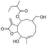 2-Methylbutanoic acid [2,3,3a,4,5,6,7,8,11,11a-decahydro-11-hydroxy-6-hydroxymethyl-10-methyl-3-methylene-2-oxocyclodeca[b]furan-4-yl] ester CAS#: 80368-04-3