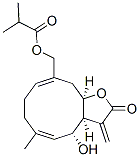 2-Methylpropanoic acid [(3aS,4R,5E,9E,11aR)-2,3,3a,4,7,8,11,11a-octahydro-4-hydroxy-6-methyl-3-methylene-2-oxocyclodeca[b]furan-10-yl]methyl ester CAS#: 87441-79-0