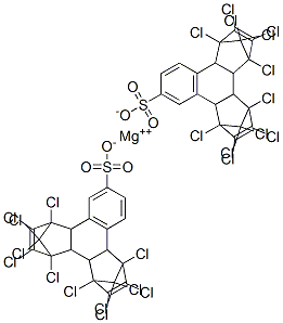 2-NAPHTHALENESULFONIC ACID, MG SALT-BIS- (HEXA-CL-CYCLOPENTADIENE)ADDUCT, TE CAS#: 83878-02-8