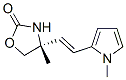 2-Oxazolidinone,4-methyl-4-[(1E)-2-(1-methyl-1H-pyrrol-2-yl)ethenyl]-,(4R)-(9CI) CAS#: 827344-01-4