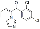 2-Penten-1-one, 1-(2,4-dichlorophenyl)-2-(1H-imidazol-1-yl)- CAS#: 82013-24-9