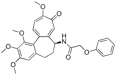 2-Phenoxy-N-[(S)-5,6,7,9-tetrahydro-9-oxo-1,2,3,10-tetramethoxybenzo[a]heptalen-7-yl]acetamide CAS#: 86436-45-5