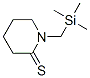 2-Piperidinethione,  1-[(trimethylsilyl)methyl]- CAS#: 87281-40-1
