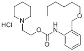 2-Piperidinoethyl o-((hexyloxy)methyl)carbanilate hydrochloride CAS#: 80189-41-9