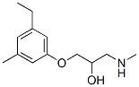 2-Propanol,1-[(5-ethyl-m-tolyl)oxy]-3-(methylamino)-,()-(8CI) CAS#: 801172-04-3