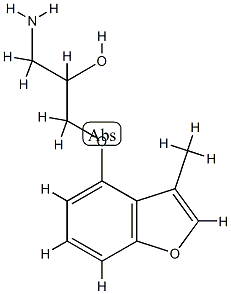 2-Propanol,1-amino-3-[(3-methyl-4-benzofuranyl)oxy]-(8CI) CAS#: 801207-01-2