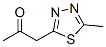 2-Propanone,  1-(5-methyl-1,3,4-thiadiazol-2-yl)- CAS#: 85730-44-5