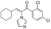 2-Propen-1-one, 3-cyclohexyl-1-(2,4-dichlorophenyl)-2-(1H-imidazol-1-yl)- CAS#: 82013-25-0
