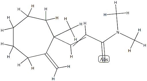 2-Propenamide,N,N-dimethyl-3-(1-methyl-2-methylenecycloheptyl)-(9CI) CAS#: 809237-40-9