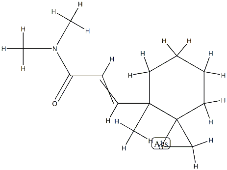 2-Propenamide,N,N-dimethyl-3-(4-methyl-1-oxaspiro[2.5]oct-4-yl)-(9CI) CAS#: 809237-27-2
